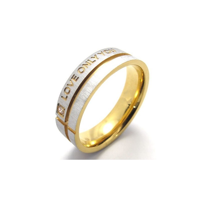 Elegáns Forma, Gyönyörű Színekben, Stabil Minőségű Titángyűrű