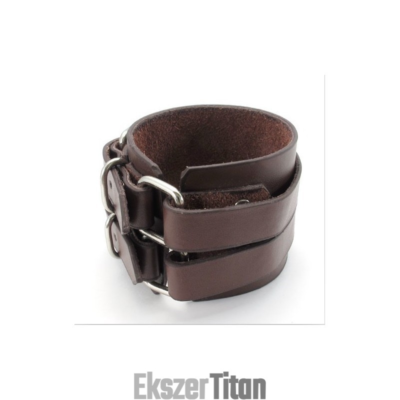 Ügyes Gyártású, Finom Színekben Készült, Megbízható Minőségű Titán Bőr Karkötő