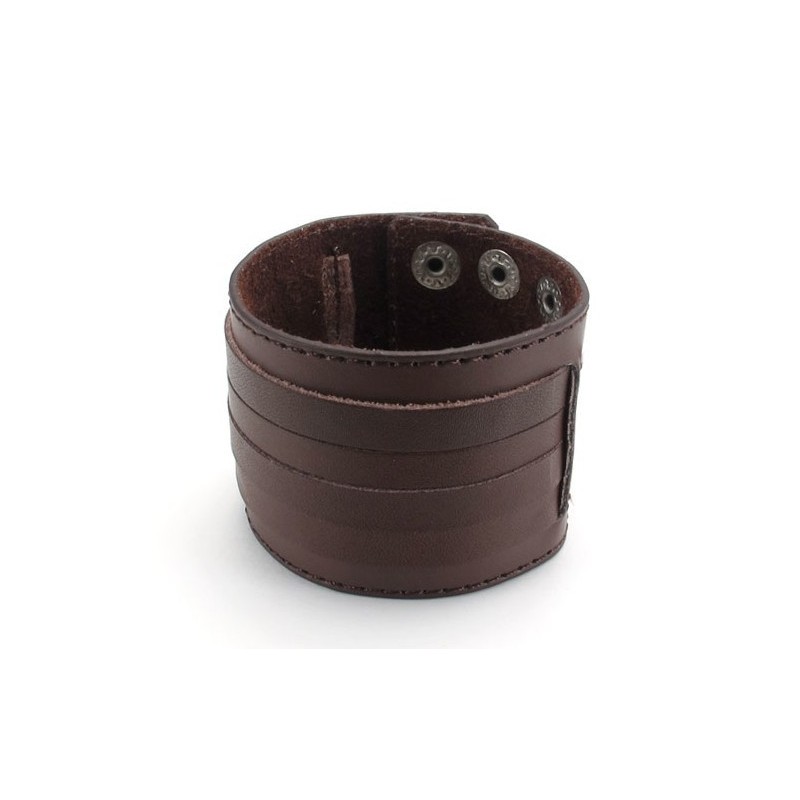 Ügyes Gyártású, Finom Színekben Készült, Megbízható Minőségű Titán Bőr Karkötő