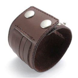 Ügyes Gyártású, Finom Színekben Készült, Megbízható Minőségű Titán Bőr Karkötő