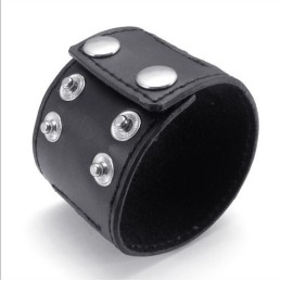 Ügyes Gyártású, Finom Színekben Készült, Megbízható Minőségű Titán Bőr Karkötő