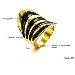 Jól Fogyó Világszerte Exaggerate Titanium Ring
