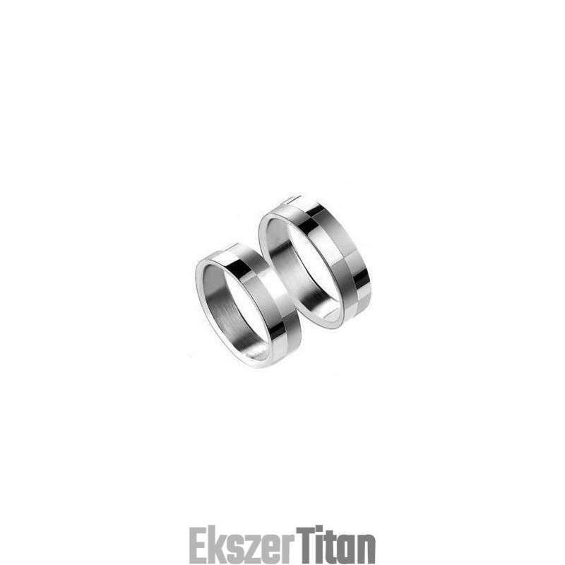 Minőségi És Mennyiségi Garantált Rácsos Titángyűrű Szerelmeseknek