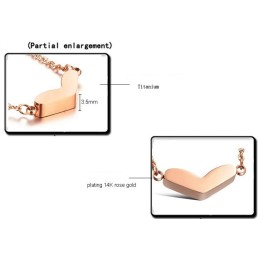 Megbízható Minőségű Sweetheart Titán Nyaklánc