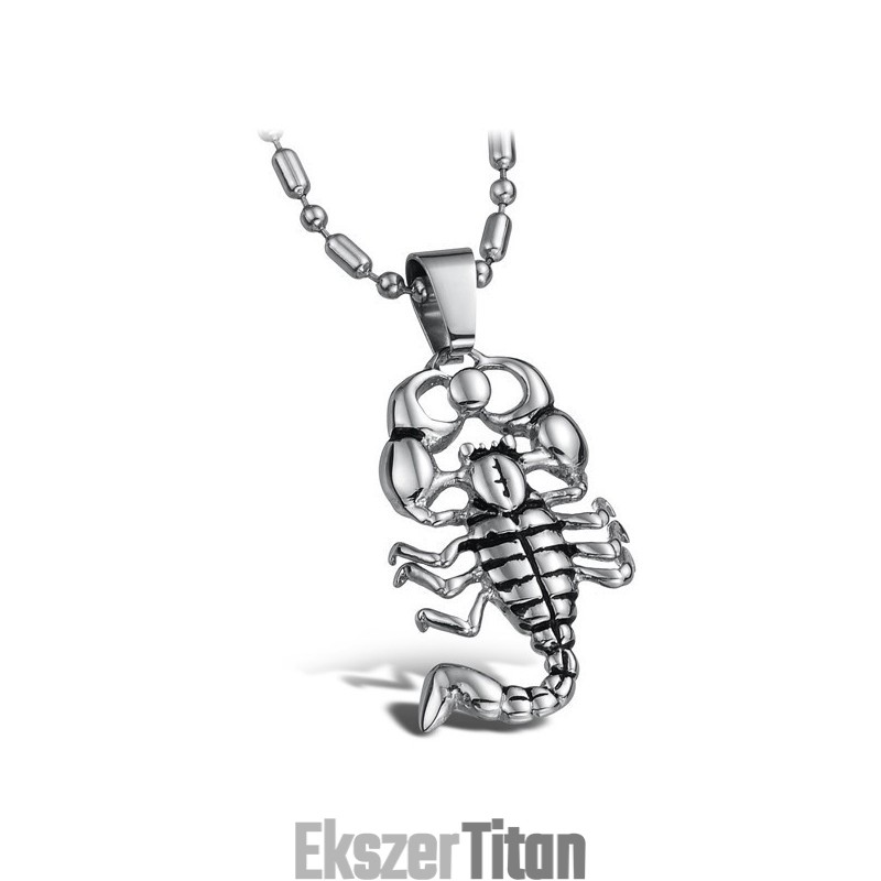 Kiváló Minőségű Skorpió Titán Nyaklánc