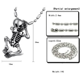 Minőségi És Mennyiségi Garantált Férfi Titán Nyaklánc