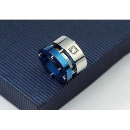 Férfi Kék Roller Tiszta Titán Nyaklánc Medál (Új)