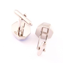 Divatos Titán Mandzsettagombok Menő Kék Opállal