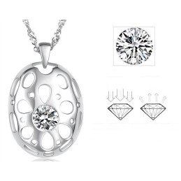 Világszerte Elismert Női Allergiamentes  Bevonatú Titán Nyaklánc