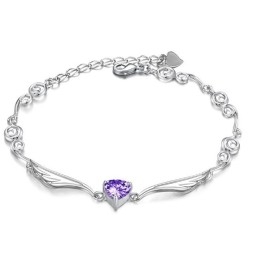 Széles Választékú Női  Bevonatú Titán Karkötő Gyémánttal