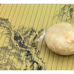 Kiváló Minőségű Női  Bevonatú Titán Gyűrű Strasszokkal