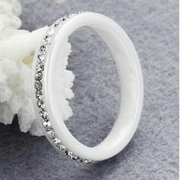 Kiváló Minőségű Női Volfrám Kerámia Gyűrű