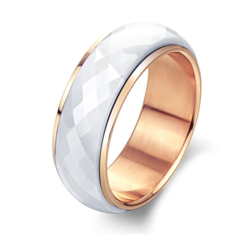 Stabil Minőségű Fehér Volfrám Kerámia Gyűrű