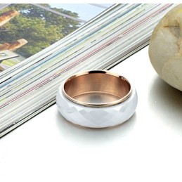 Stabil Minőségű Fehér Volfrám Kerámia Gyűrű