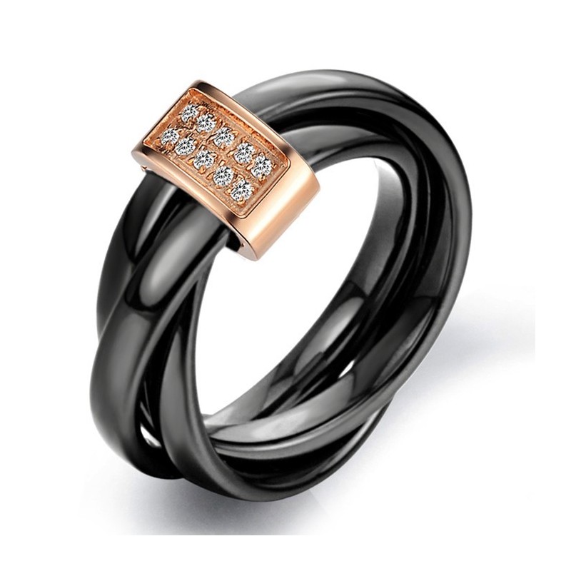 Minőségi És Mennyiségi Garantált Volfrám Kerámia Gyűrű Strasszokkal