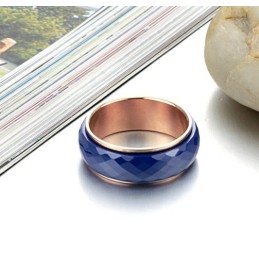 Teljes Specifikációjú Kék Volfrám Kerámia Gyűrű