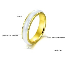 Világszerte Elismert Volfrám Kerámia Gyűrű