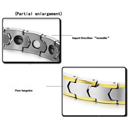 Kiváló Minőségű Egészségügyi Volfrám-Magnézium Kerámia Karkötő