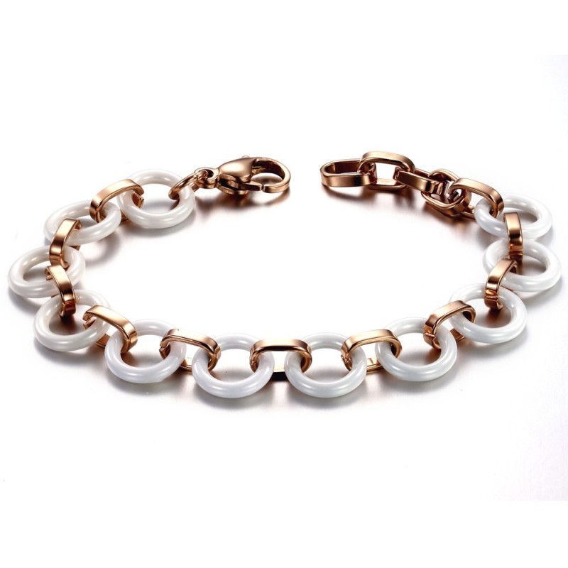 Hosszú Történet Női Volfrám Kerámia Karkötő