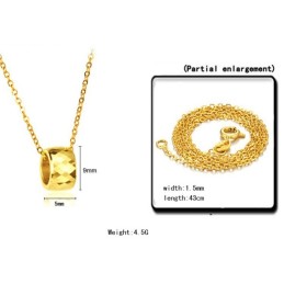 Kiváló Minőségű Női Elpusztíthatatlan Volfrám Kerámia Nyaklánc