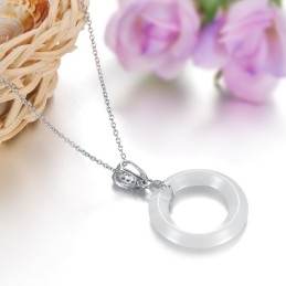 Kiváló Minőségű Női Volfrám Kerámia Nyaklánc