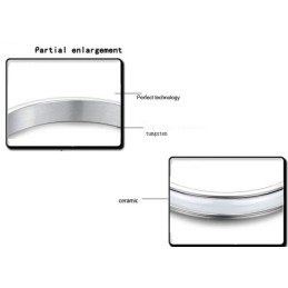 Megbízható Hírnévvel Rendelkező Férfi Fehér Volfrám Kerámia Karperec