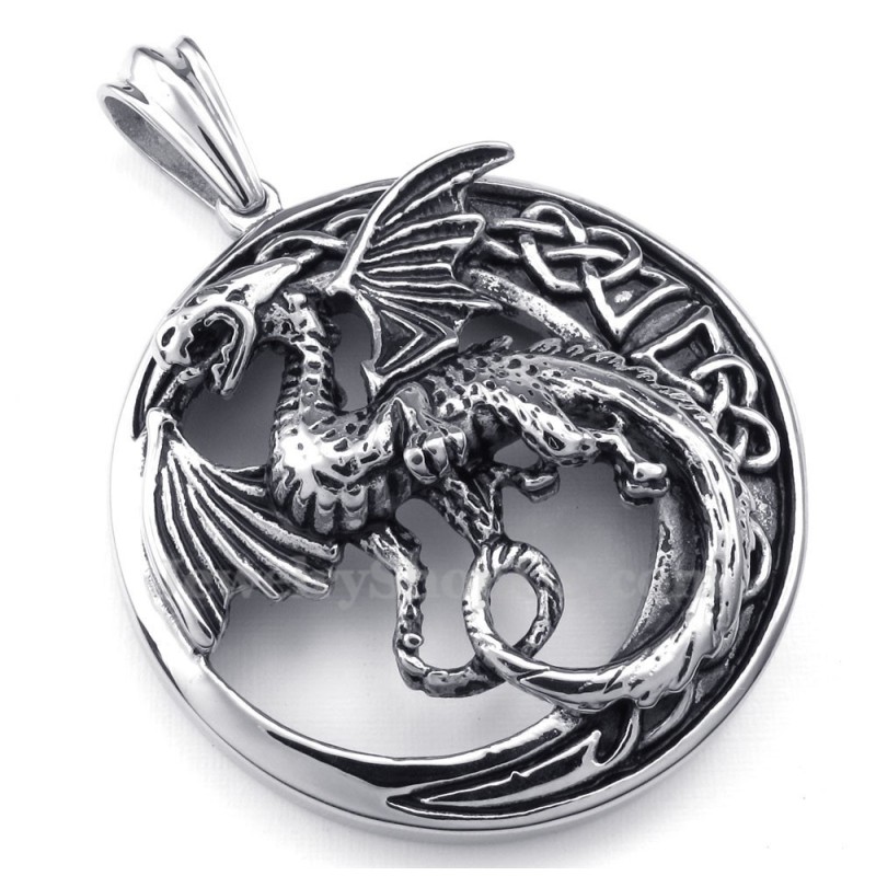 Titán Pteroszaurusz Medál Nyaklánc (Ingyenes Lánc)