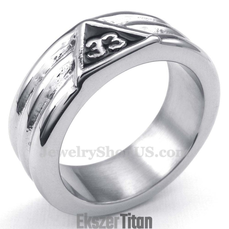 Titán Szabadkőműves Gyűrű