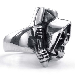 Titán Koponya Gyűrű