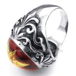 Dávid-Csillagos Arany Titán Gyűrű