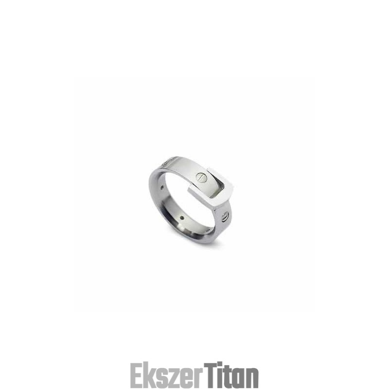 6 Mm-Es Titán Gyűrű Szíjjal 6 Mm-Es Titán Gyűrű Szíjjal