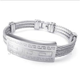 Férfi Titán Kábelkarkötő