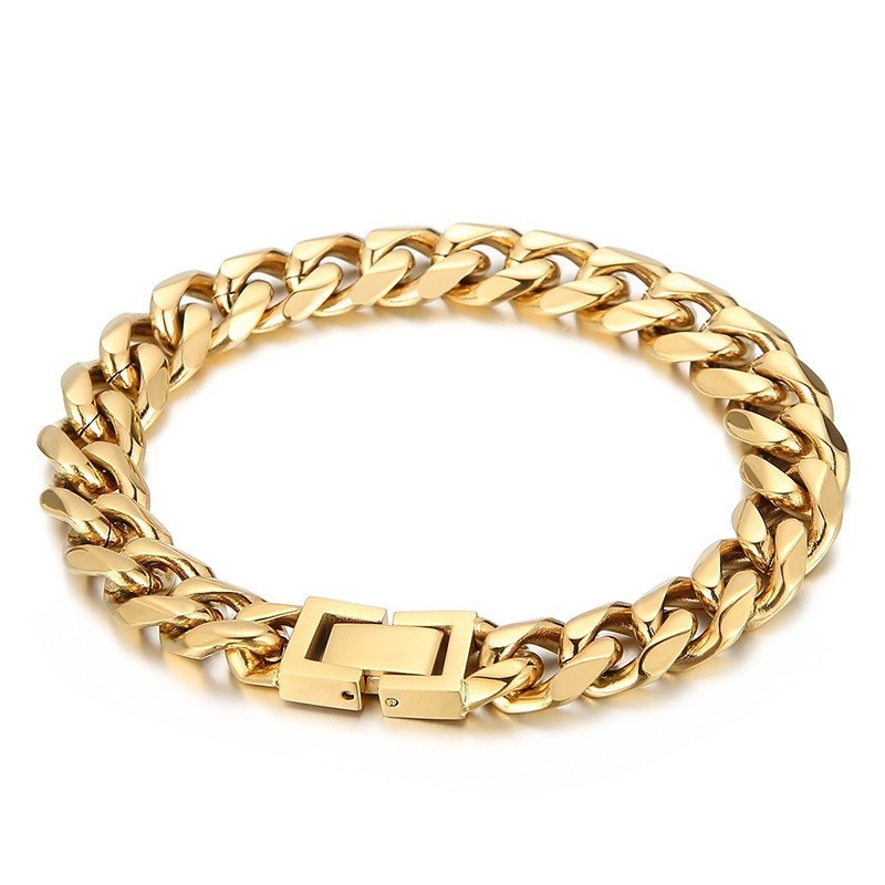 Klassz, Kézzel Készített, Barkácsolt Titán Karkötő Férfiaknak