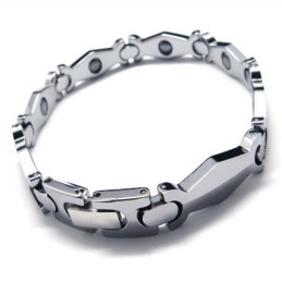 Férfi Volfrám-Karbid 8 Mm Széles Karkötő