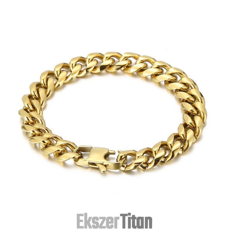 Divatbevonatú Titkosított Titán Férfi Karkötő