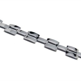 Divatos Volfrám-Karbid 22 Mm Széles Férfi Karkötő