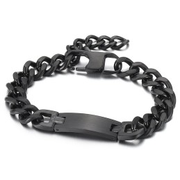 Divat Bent Brand Plus Farokláncos Titán Karkötő Férfiaknak