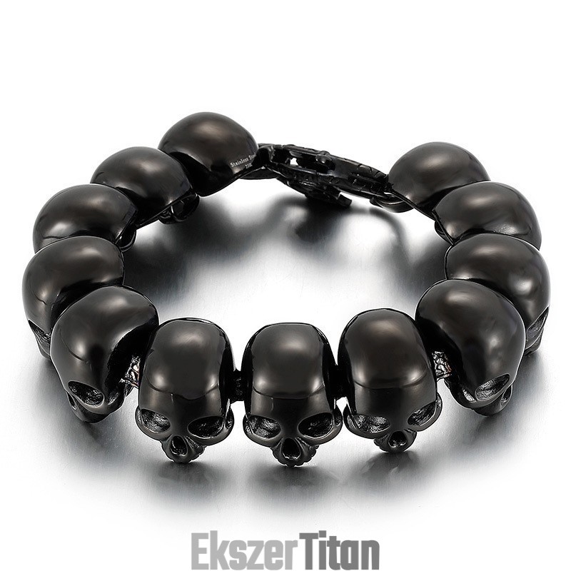 Tide Férfi Divatos Titán Karkötők Fiúknak Koponya Karkötők