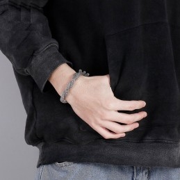 Férfi Kígyócsont Titán Lánc Karkötő
