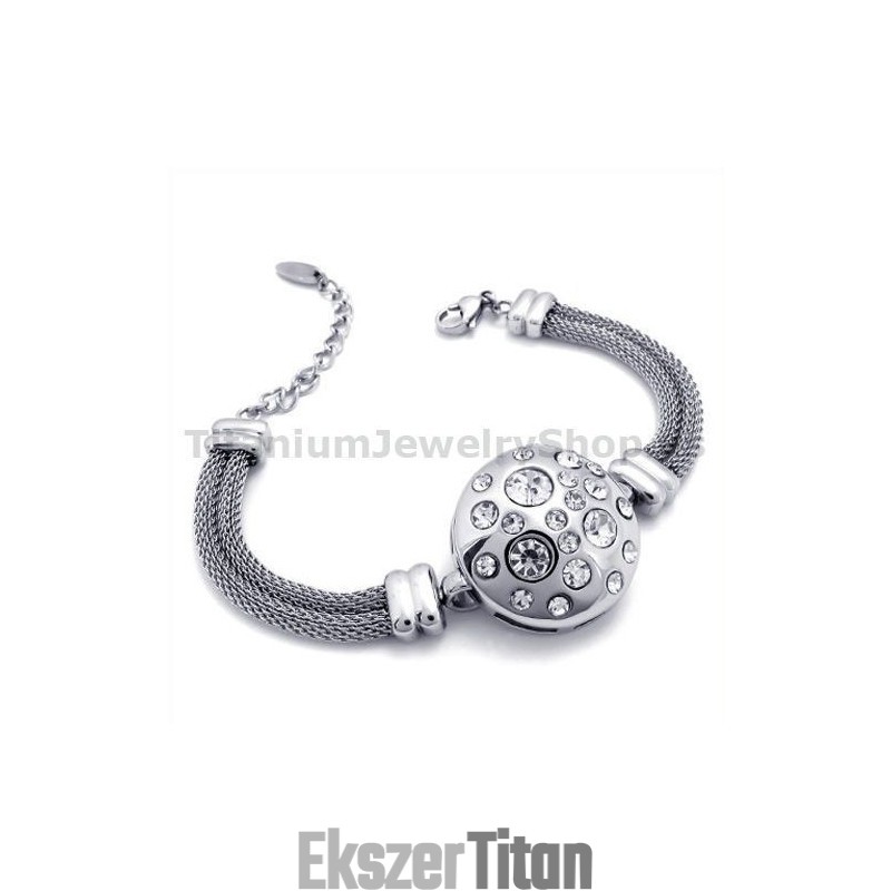 Női Titán Karkötő Gyémántokkal