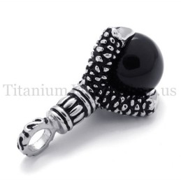 Sasmancs És Fekete Drágakő Titán Medál