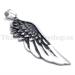Wings Model Férfi Tiszta Titán Medál