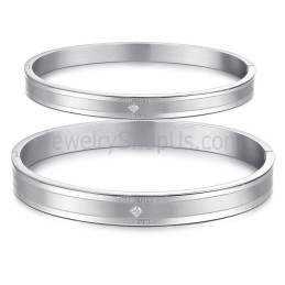 Tatánium "Ture Love Forever" Páros Karkötők Strasszokkal C861