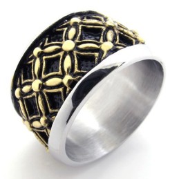 Színes Vintage Titán Gyűrű