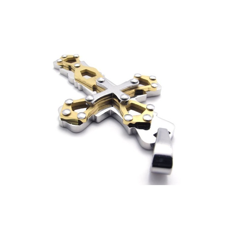 Fekete Titán Kereszt Medál