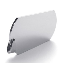 Csiszolt Titán Medál Kutyacímkével