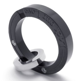 Fekete Szerelmesek Titán Medál Férfiaknak