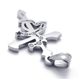 Leo Titán Medál Strasszokkal