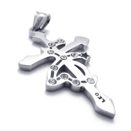 Leo Titán Medál Strasszokkal