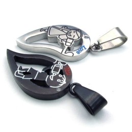 Az Ön Által Választott Szín Ragyogás Stabil Minőségű Titán Medál